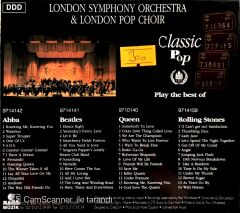 Classic Pop / London Symphony Orchestra & London Pop Choir 4xCD