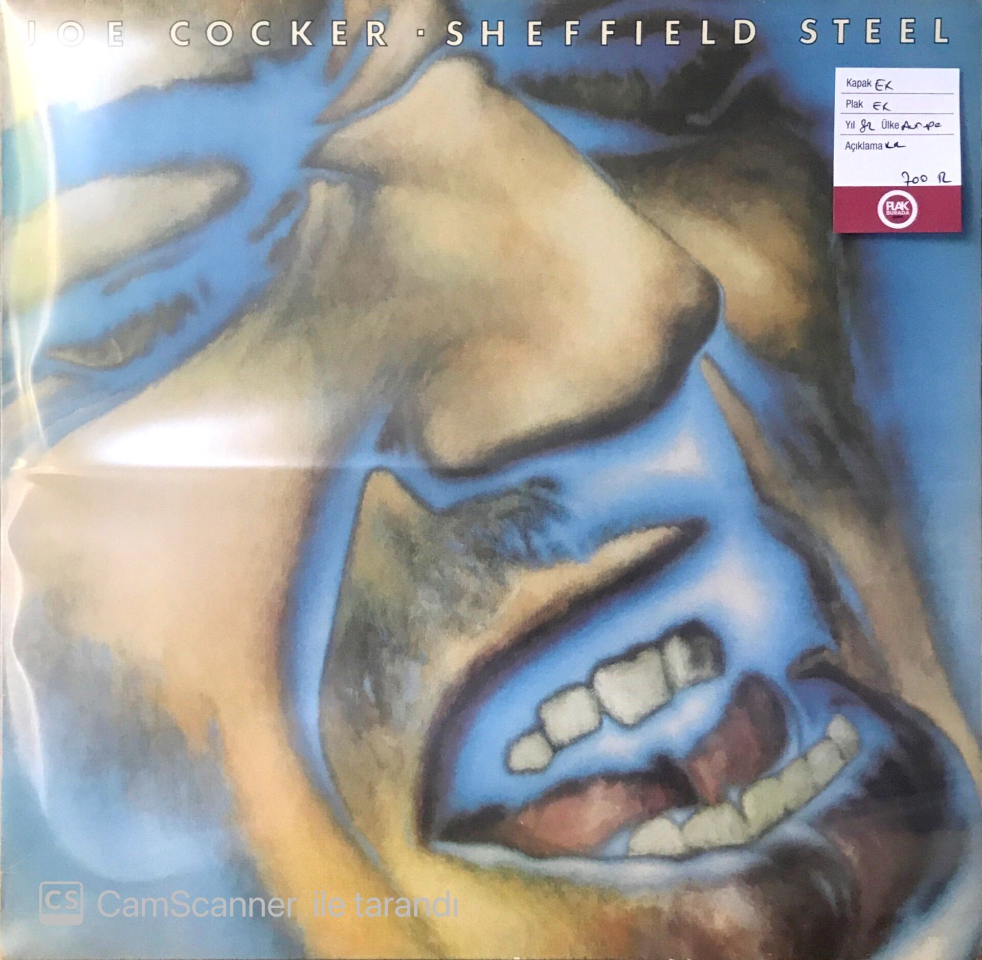 Joe Cocker Sheffield Steel LP