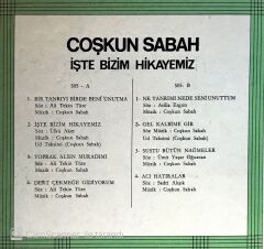 Coşkun Sabah / İşte Bizim Hikayemiz LP