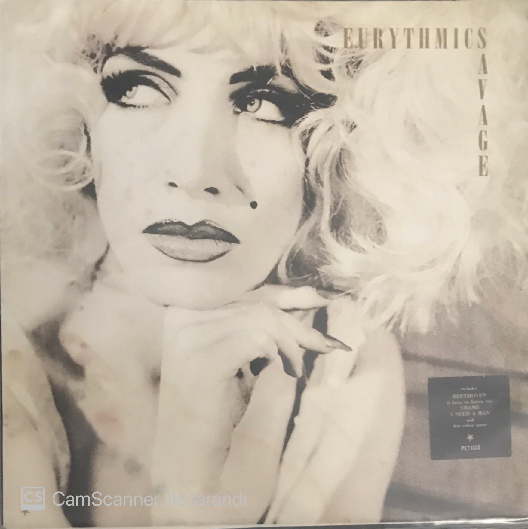 Eurythmics Savage LP