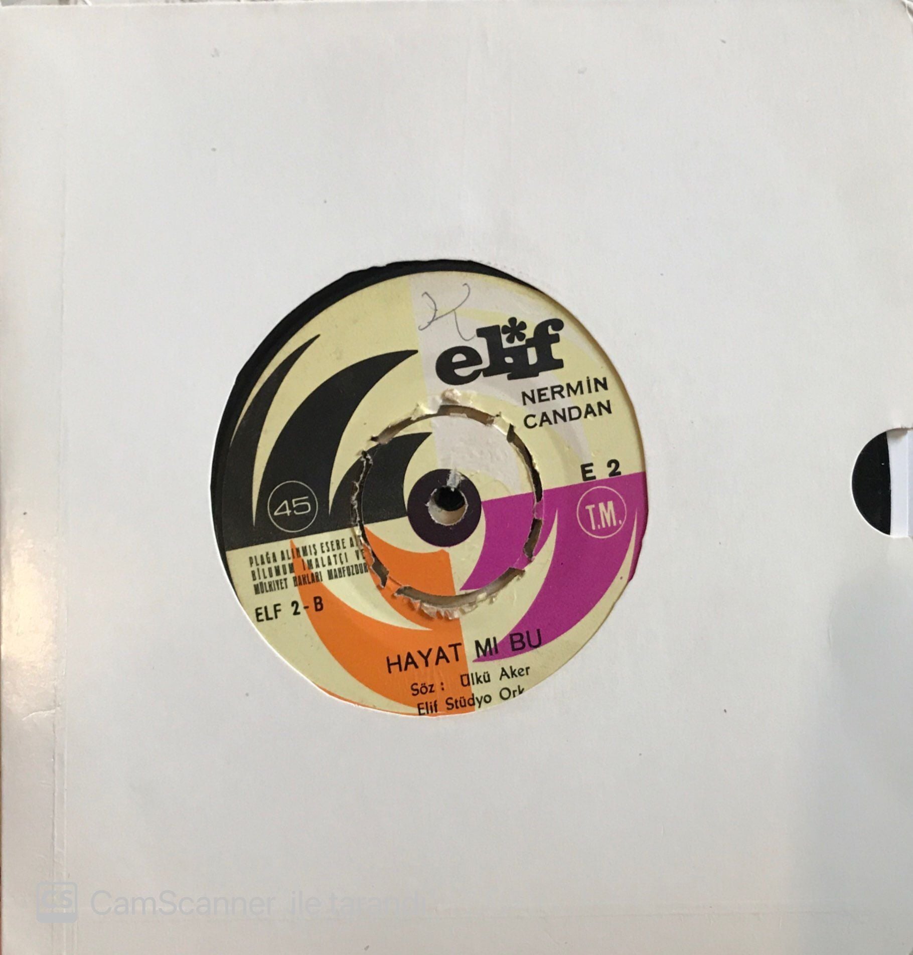 Nermin Candan Hayat Mı Bu 45lik