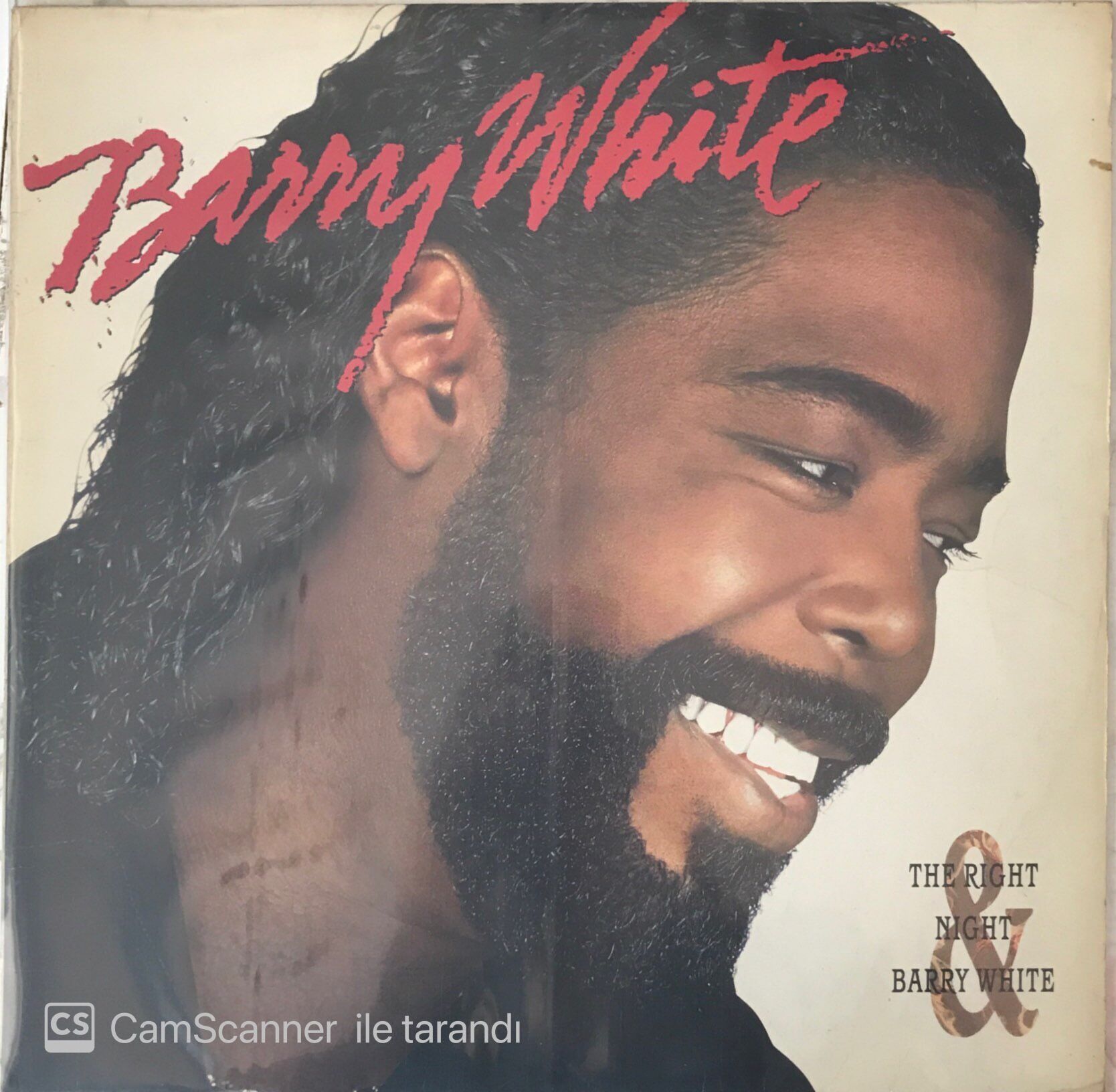 Barry White The Right Night And Barry White  LP