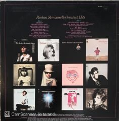Barbra Streisand's Greatest Hits LP