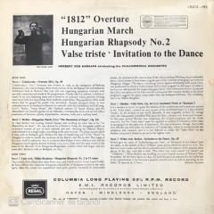 The Philharmonia Orchestra Karajan LP