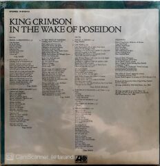 King Crimson İn The Wake Of Poseidon (Japon Baskı) LP