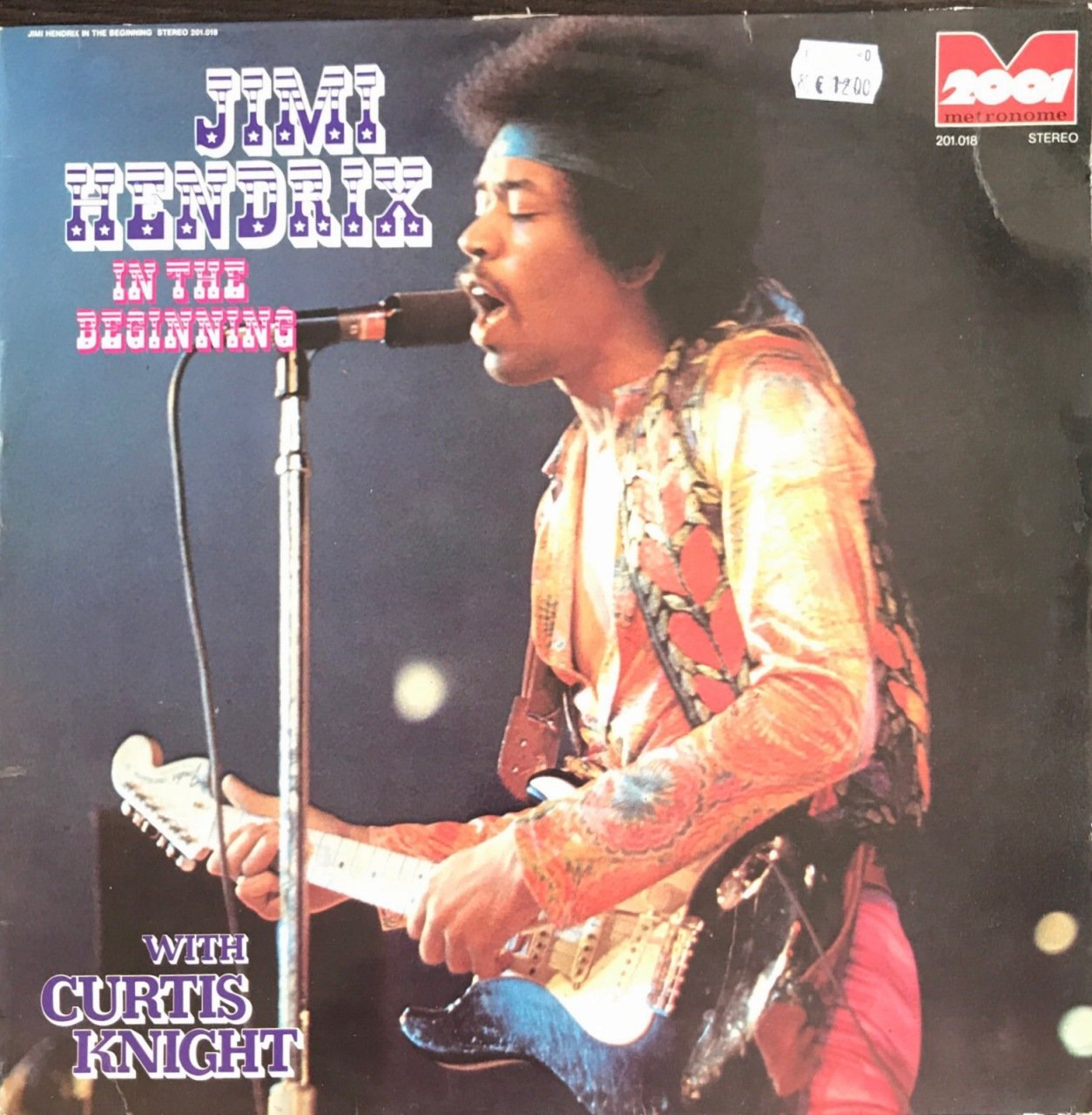Jimi Hendrix In The Beginning With Curtis Knight LP
