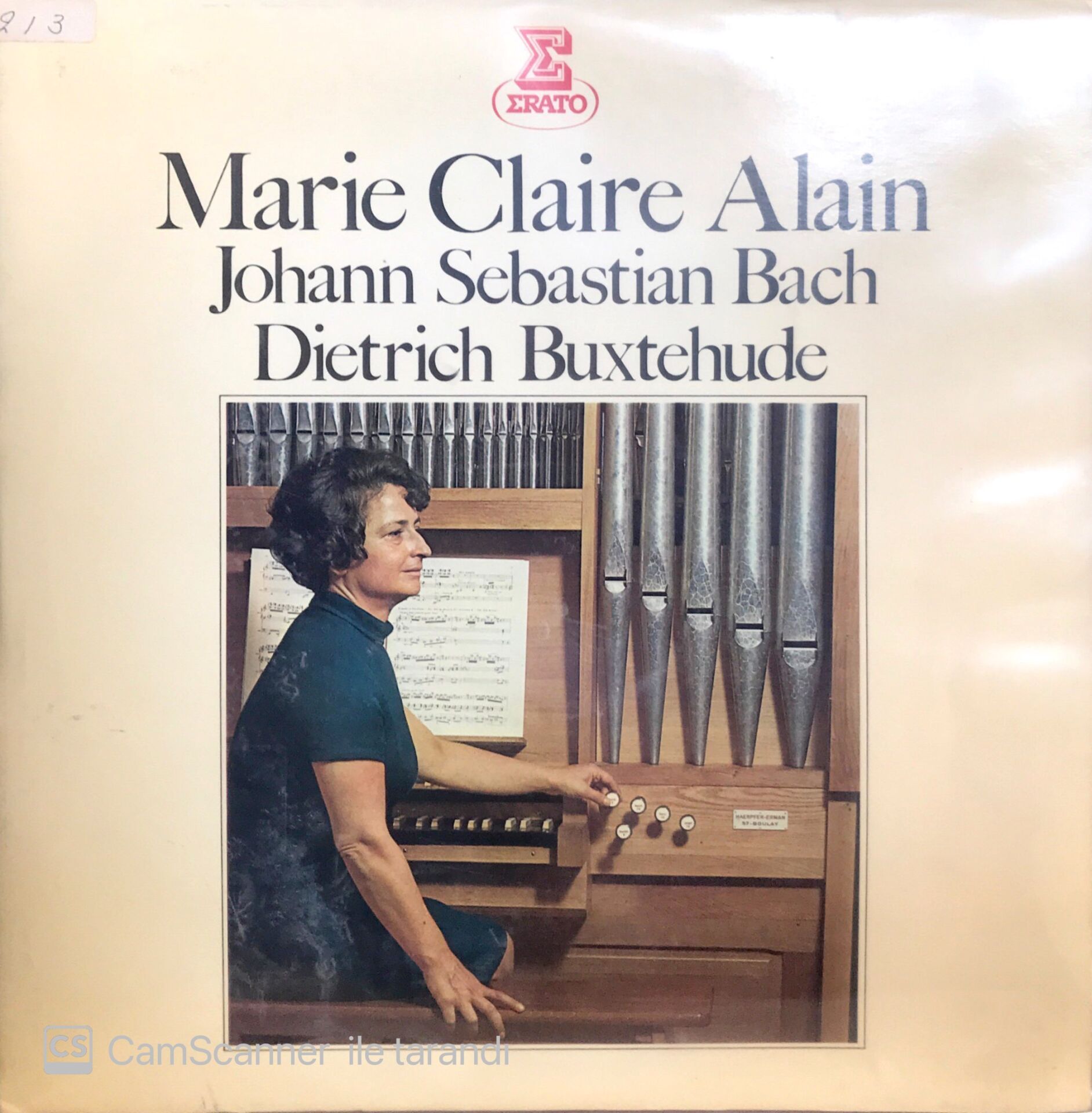 Bach / Marie Claire Alain LP
