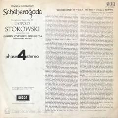 Scheherazade Leopold Stokowski London Symphony Orchestra LP