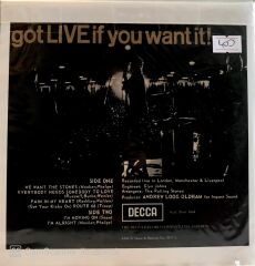 The Rolling Stones - Got Live if You Want it ( 5 Şarkılık EP) 45'lik