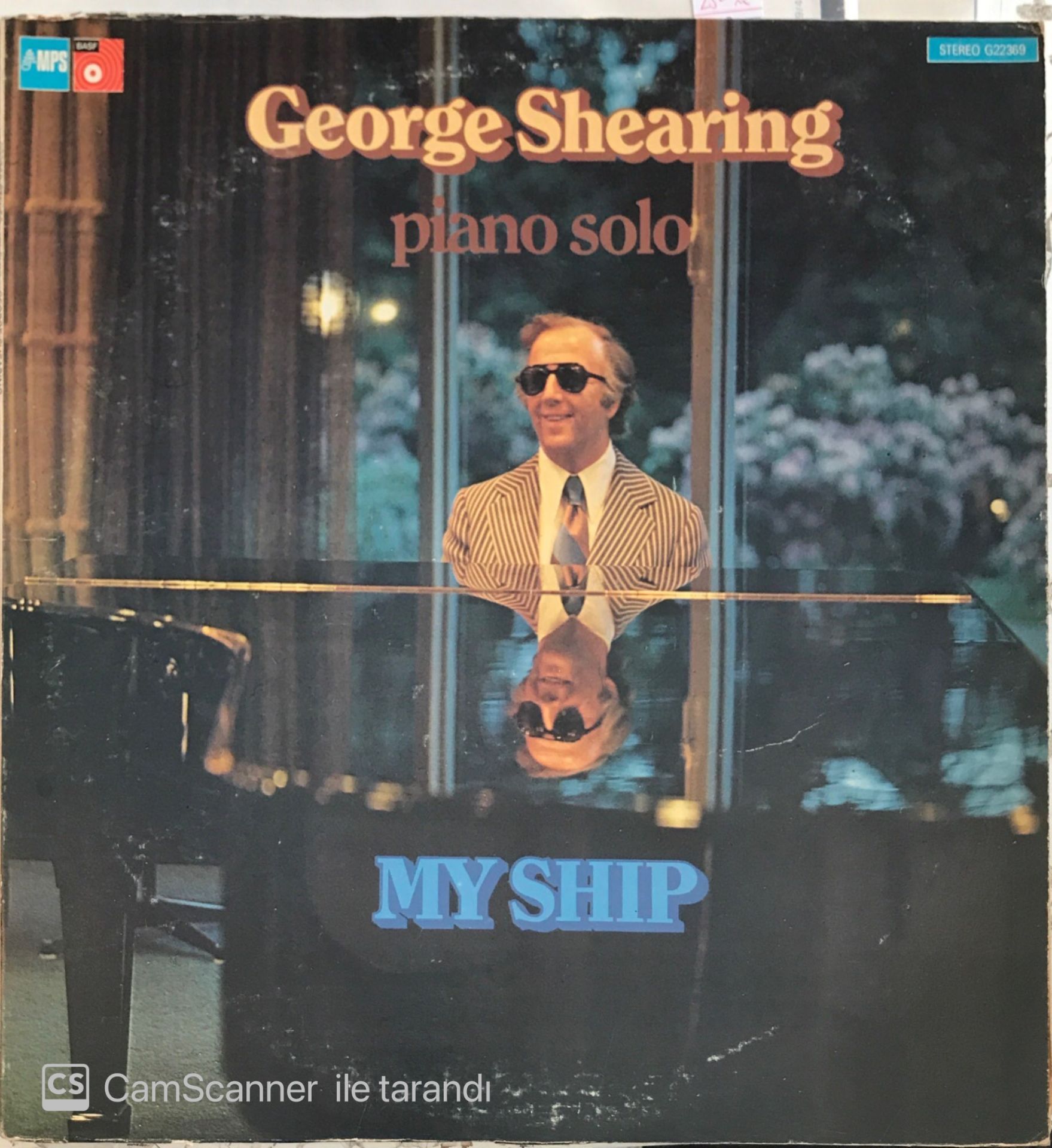 George Shearing Piano Solo - My Ship LP