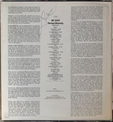 George Shearing Piano Solo - My Ship LP
