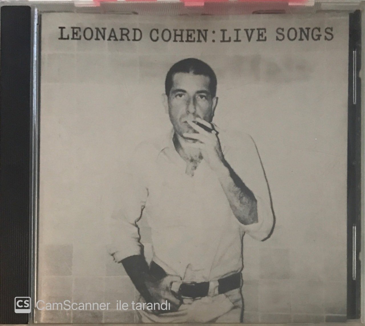 Leonard Cohen Live Songs CD