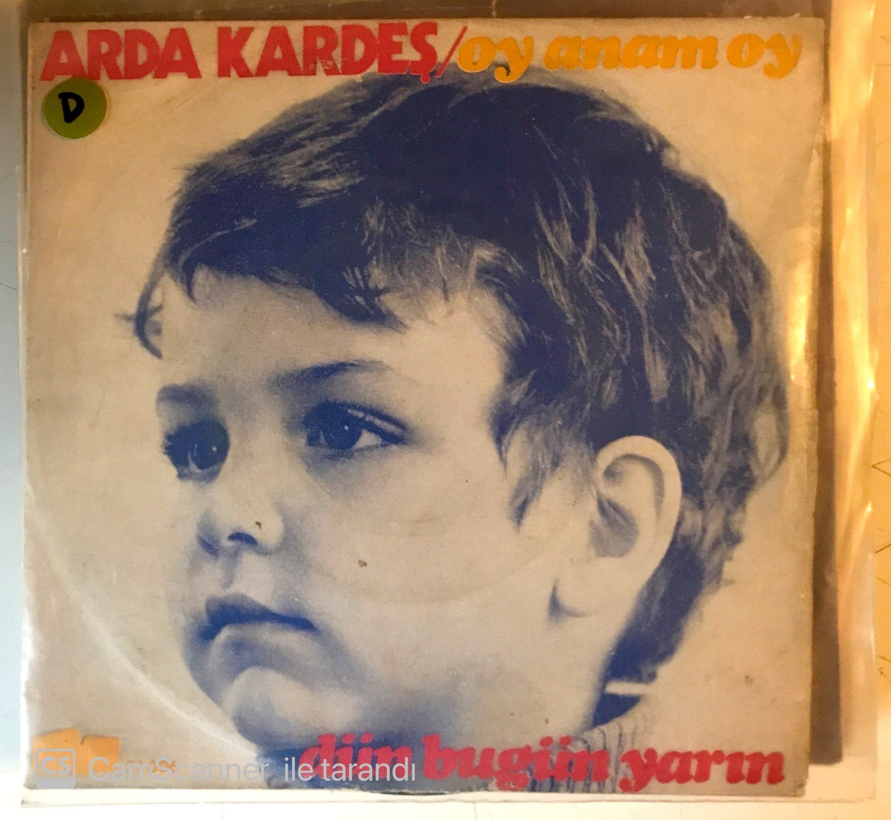Arda Kardeş Oy Anam Oy 45lik