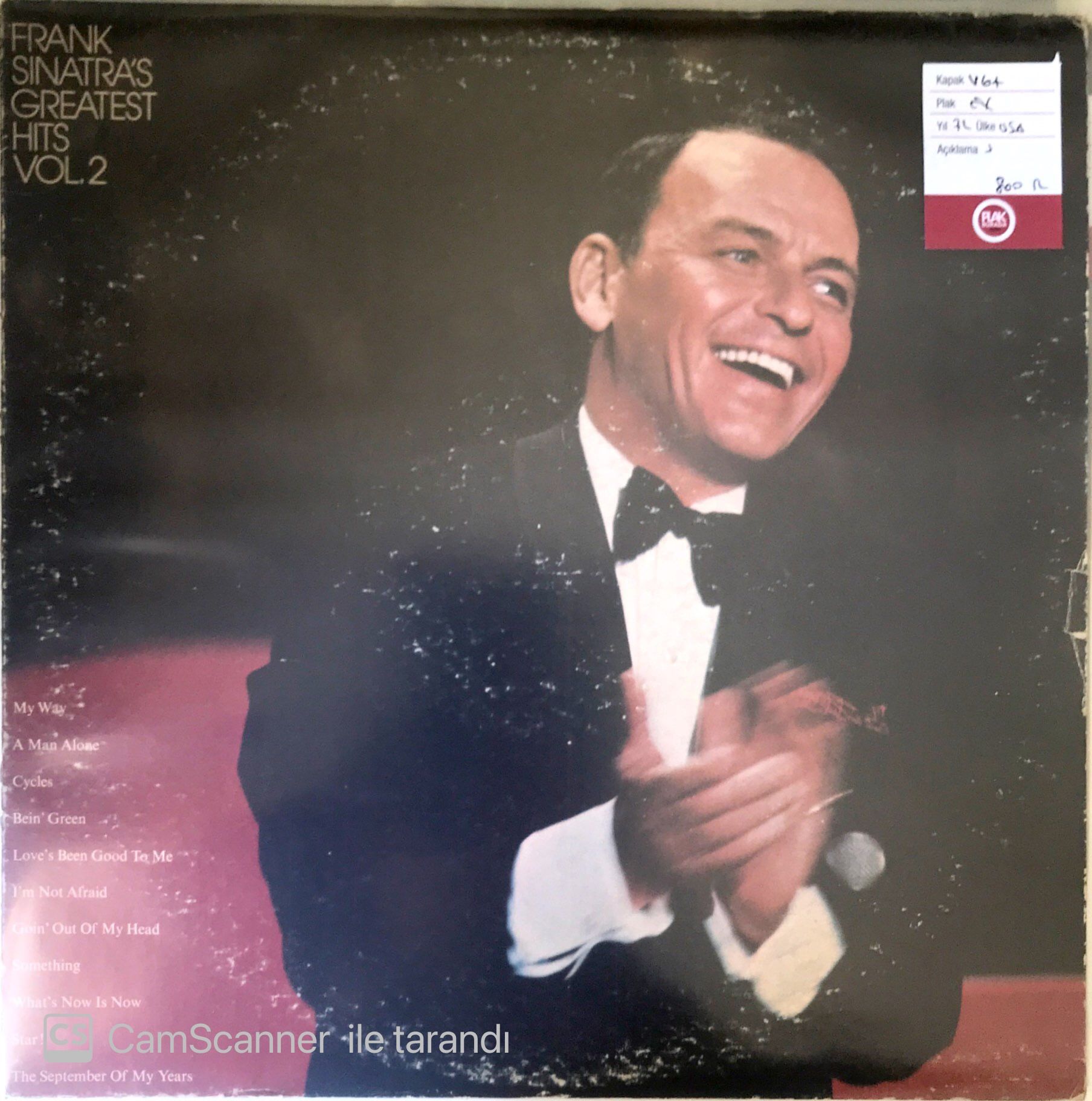 Frank Sinatra's Greatest Hits Vol.2 LP
