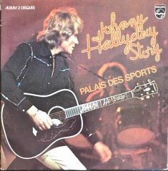 Johnny Hallyday Palais Des Sports Çift LP