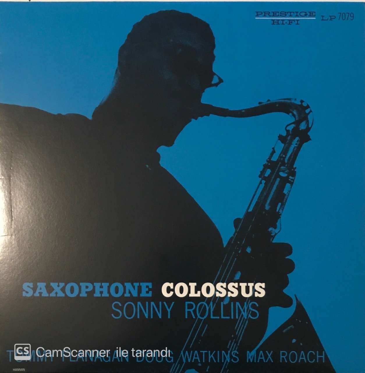 Tommy Flanagan Doug Watkins Max Roach Saxophone Colossus Sonny Rollins LP