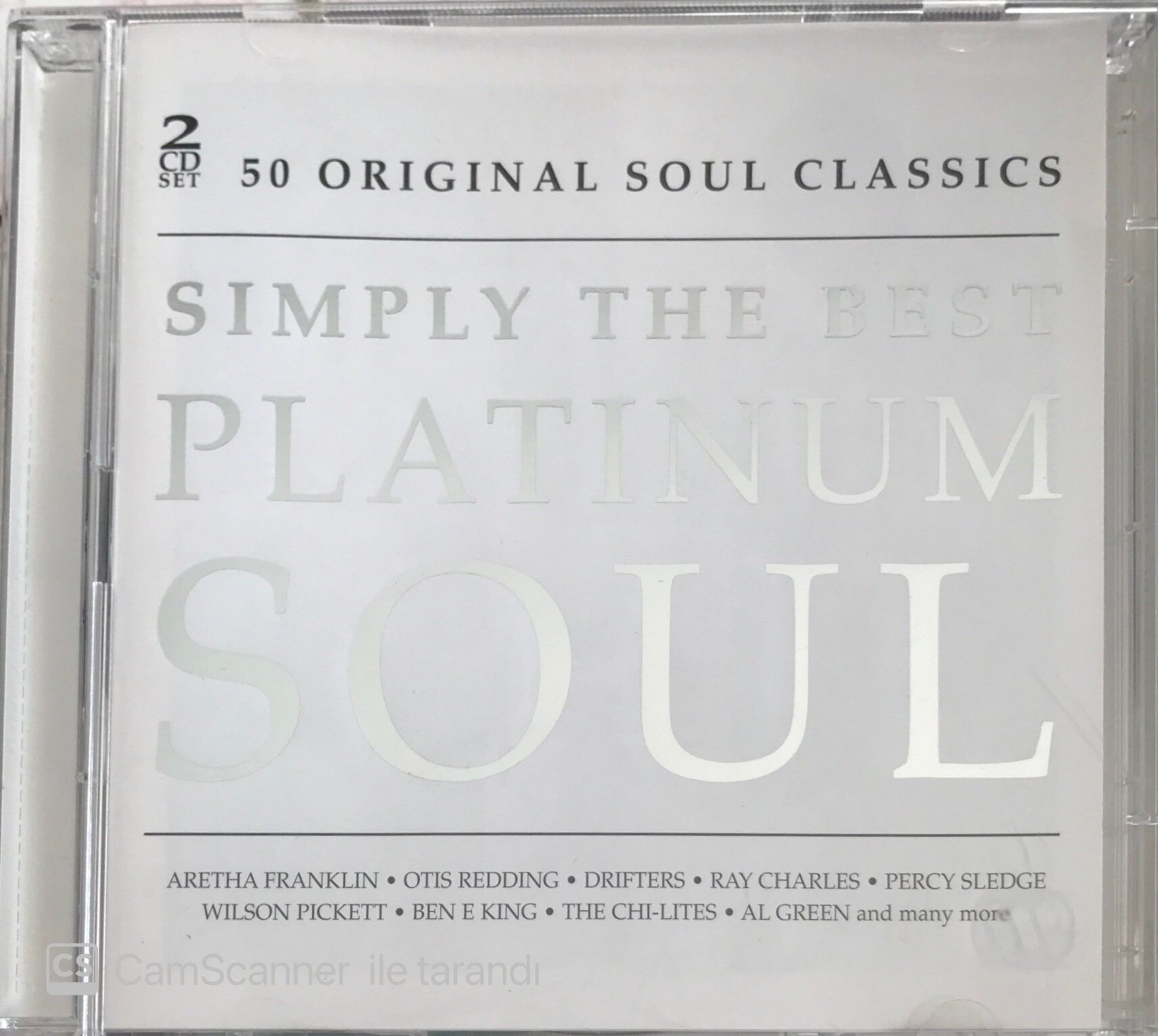 Simply The Best Platınum Soul - 50 Original Soul Classics 2 CD
