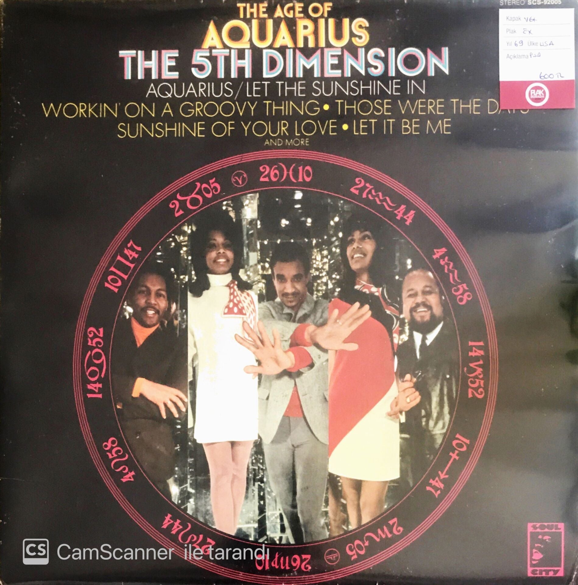 The Age Of Aquarius  - The 5th Dimension - LP