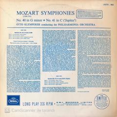 The Philharmonia Orchestra Symphony No. 40 LP