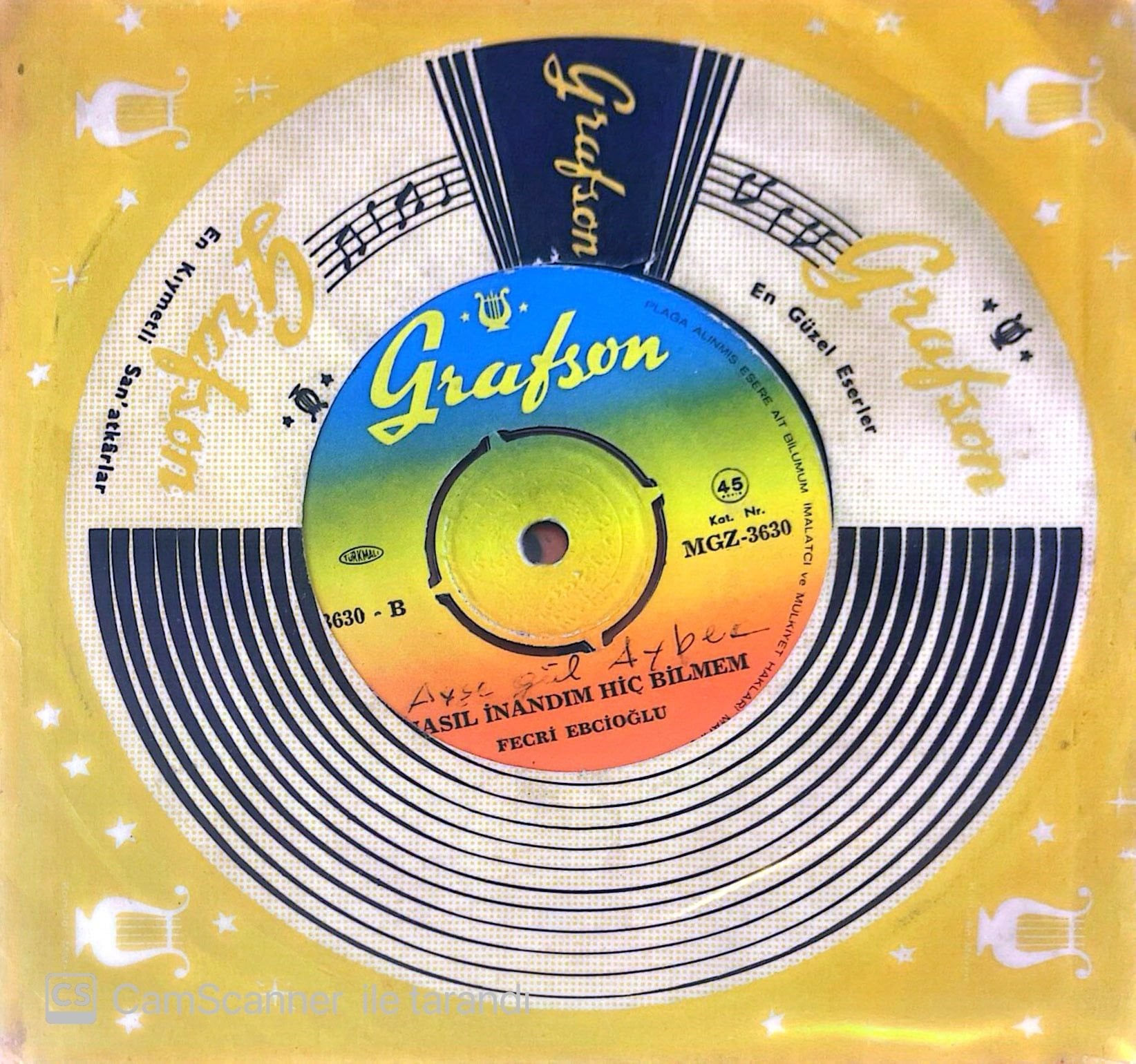 Fecri Ebcioğlu Nasıl İnandım Hiç Bilmem 45lik