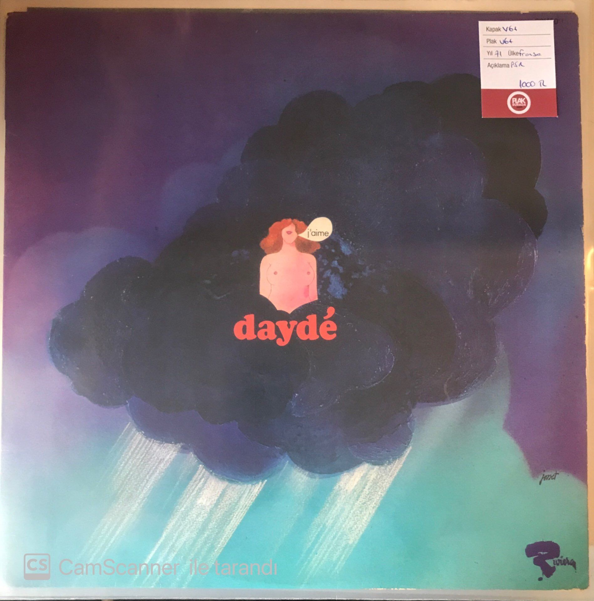 Dayde - Riviera LP