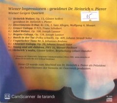 Wiener Geigen Quartett Wiener Impressionen CD