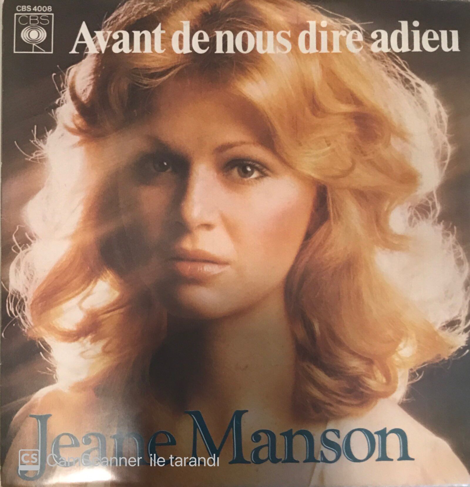 Jeane Manson Avant De Mous Dire Adieu 45lik