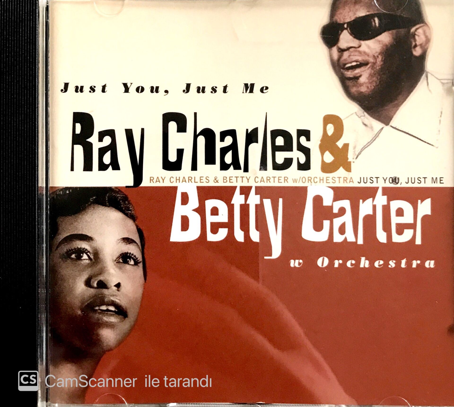 Ray Charles & Betty Carter w/Orchestra - Just You, Just Me CD