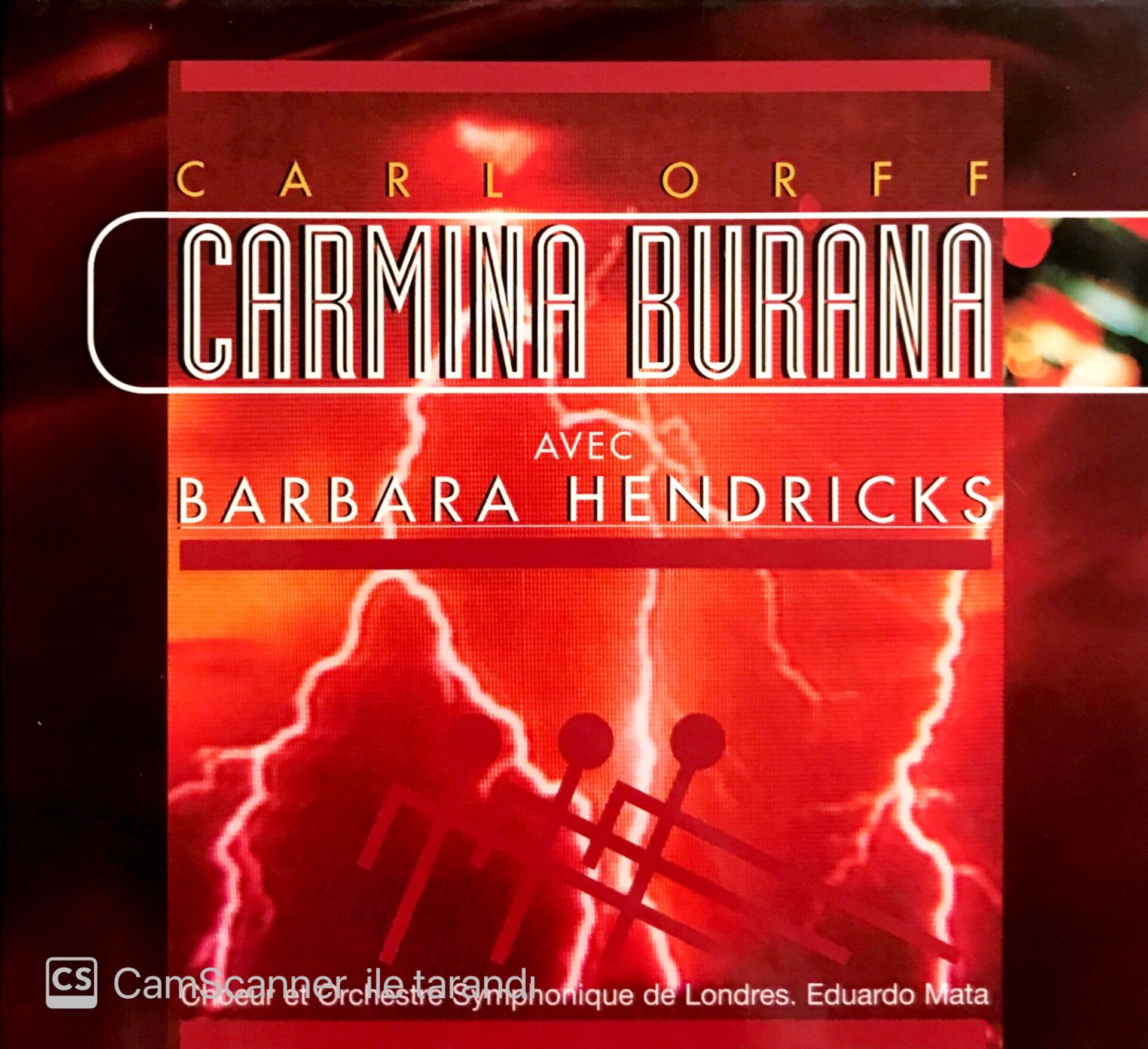 Carl Orff / Carmina Burana avec Barbara Hendricks CD