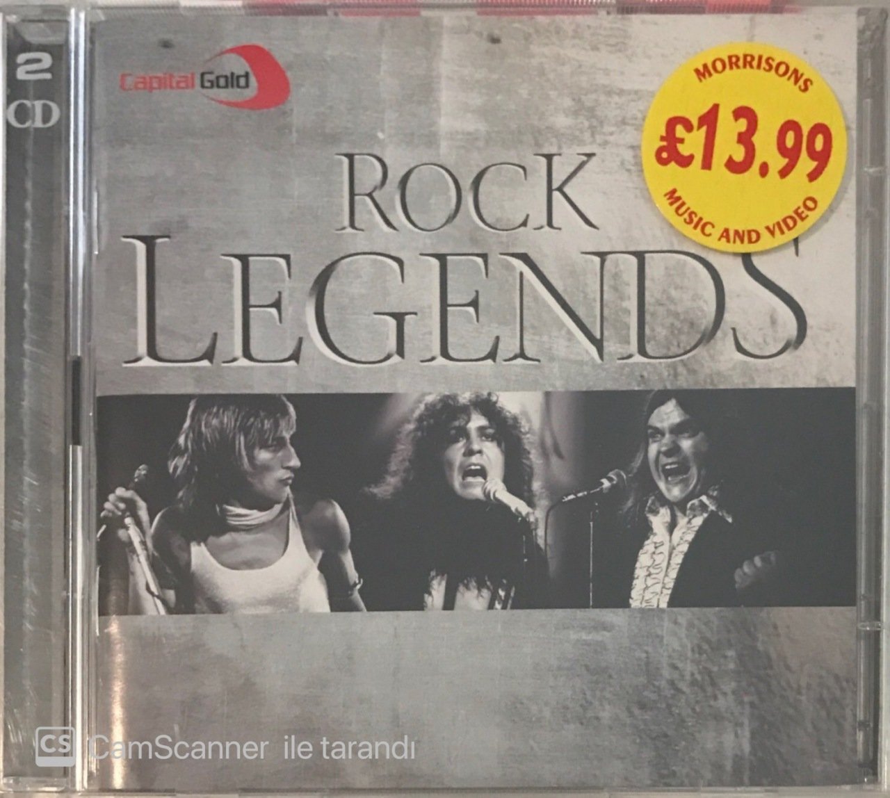 Capital Gold Rock Legends CD