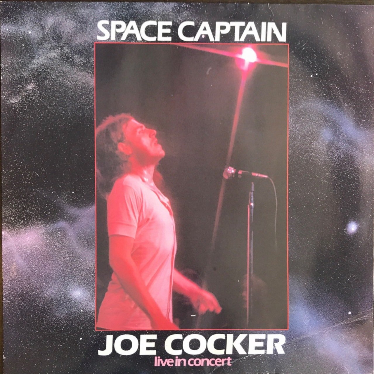 Joe Cocker Space Captain - Live In Concert LP