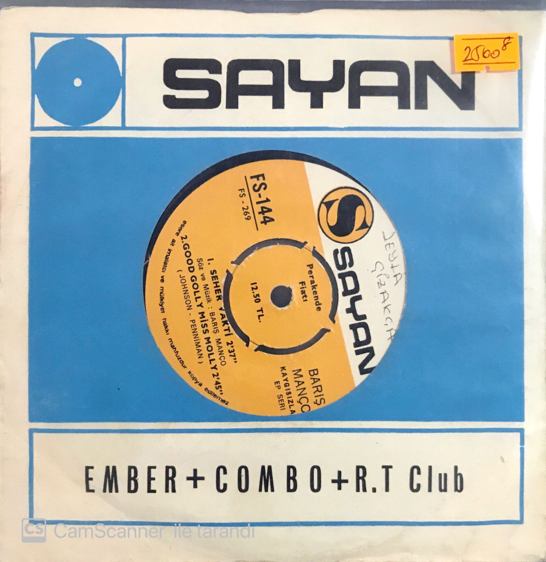 Barış Manço ve Kaygısızlar Kol Düğmeleri EP 45lik