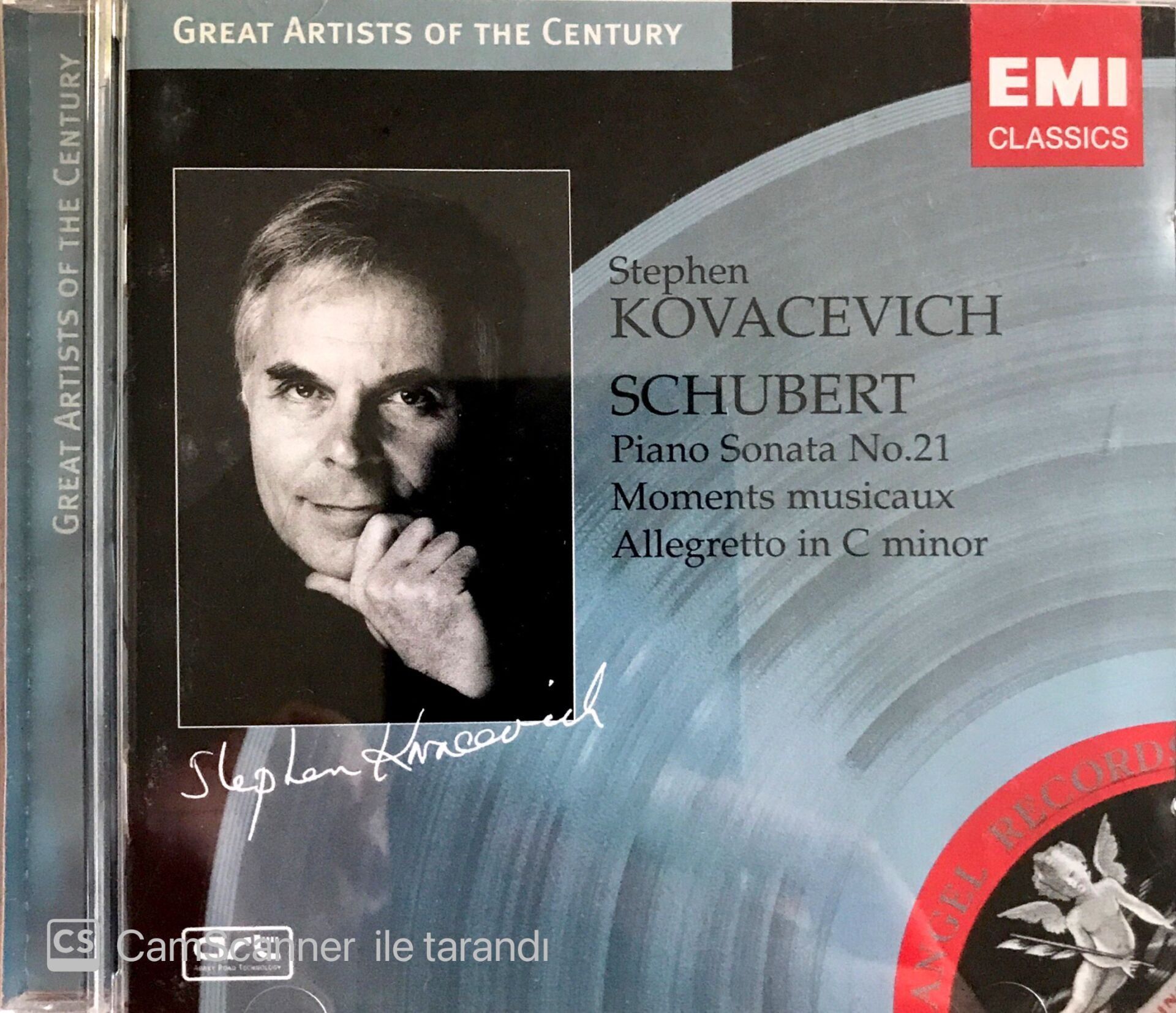 Schubert: Piano Sonata No.21  / Stephen Kovacevich CD
