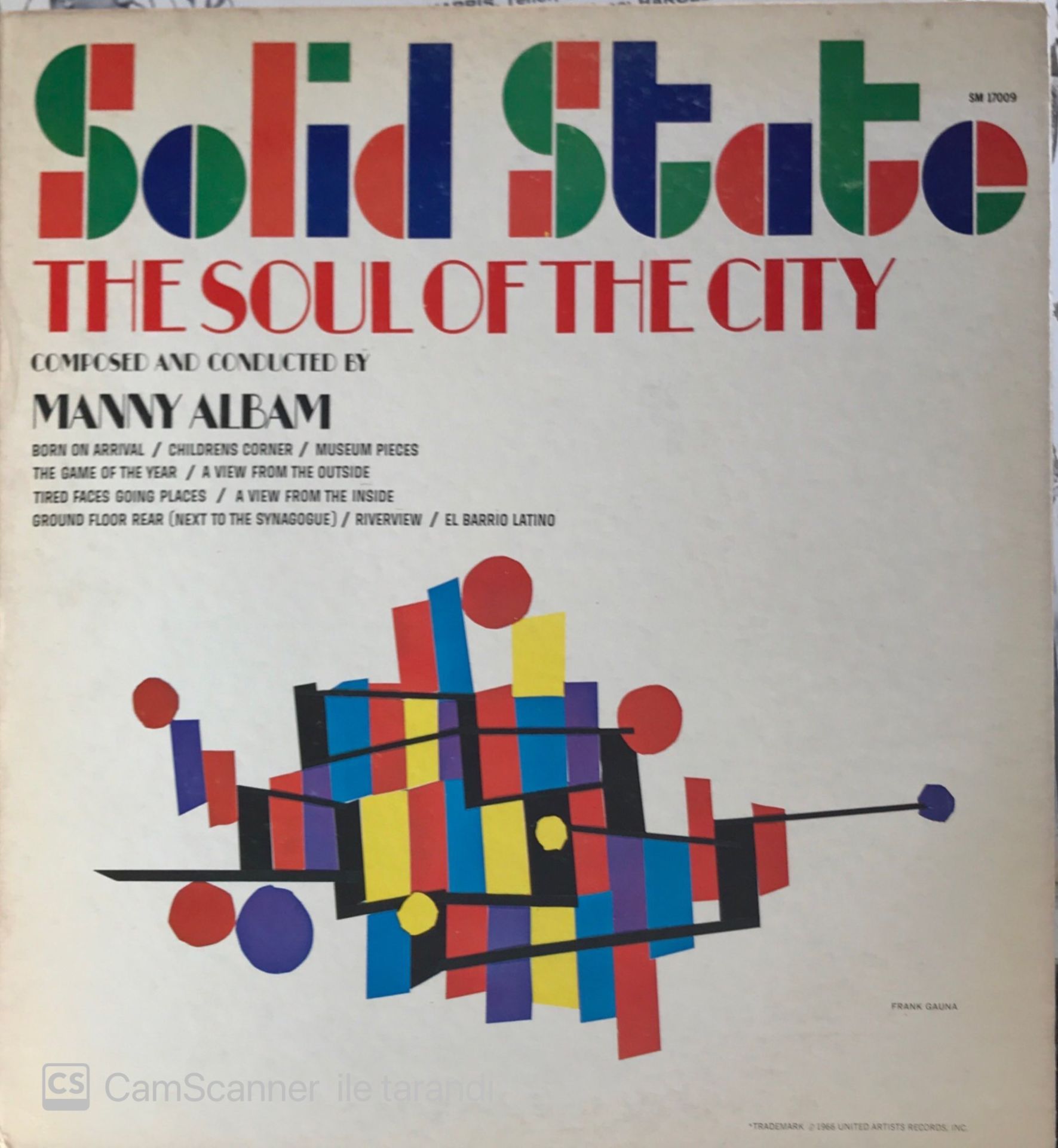 Manny Albam - The Soul Of The City LP