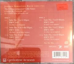 Yo-Yo Ma - Bach Cello Suites  2 X CD
