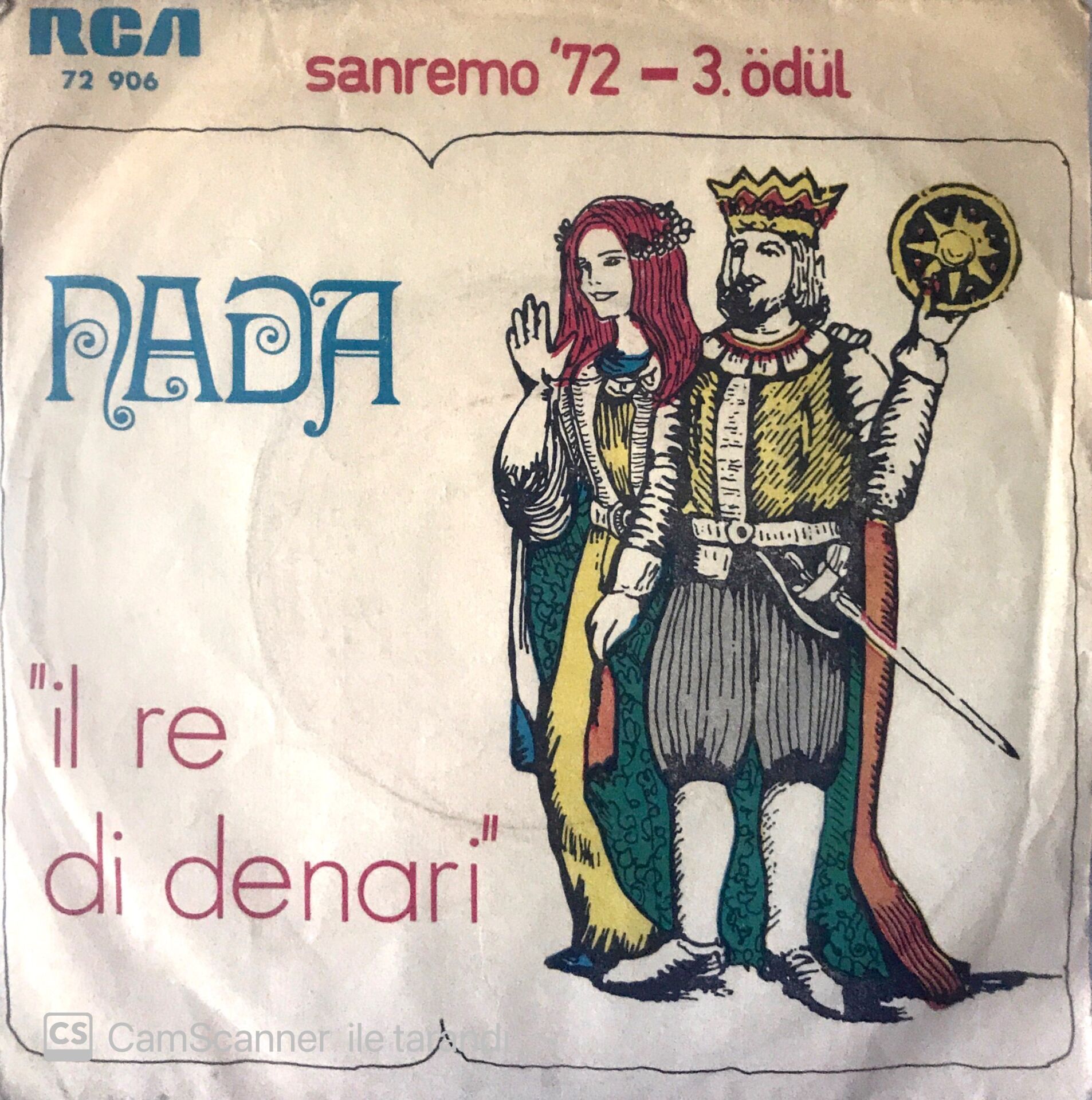 Nada / Il Re Di Denari 45'lik