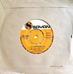 Barış Manço ve Kaygısızlar - Kol Düğmeleri-Big Boos Man/Seher Vakti-Good Golly Miss Molly - 45'lik