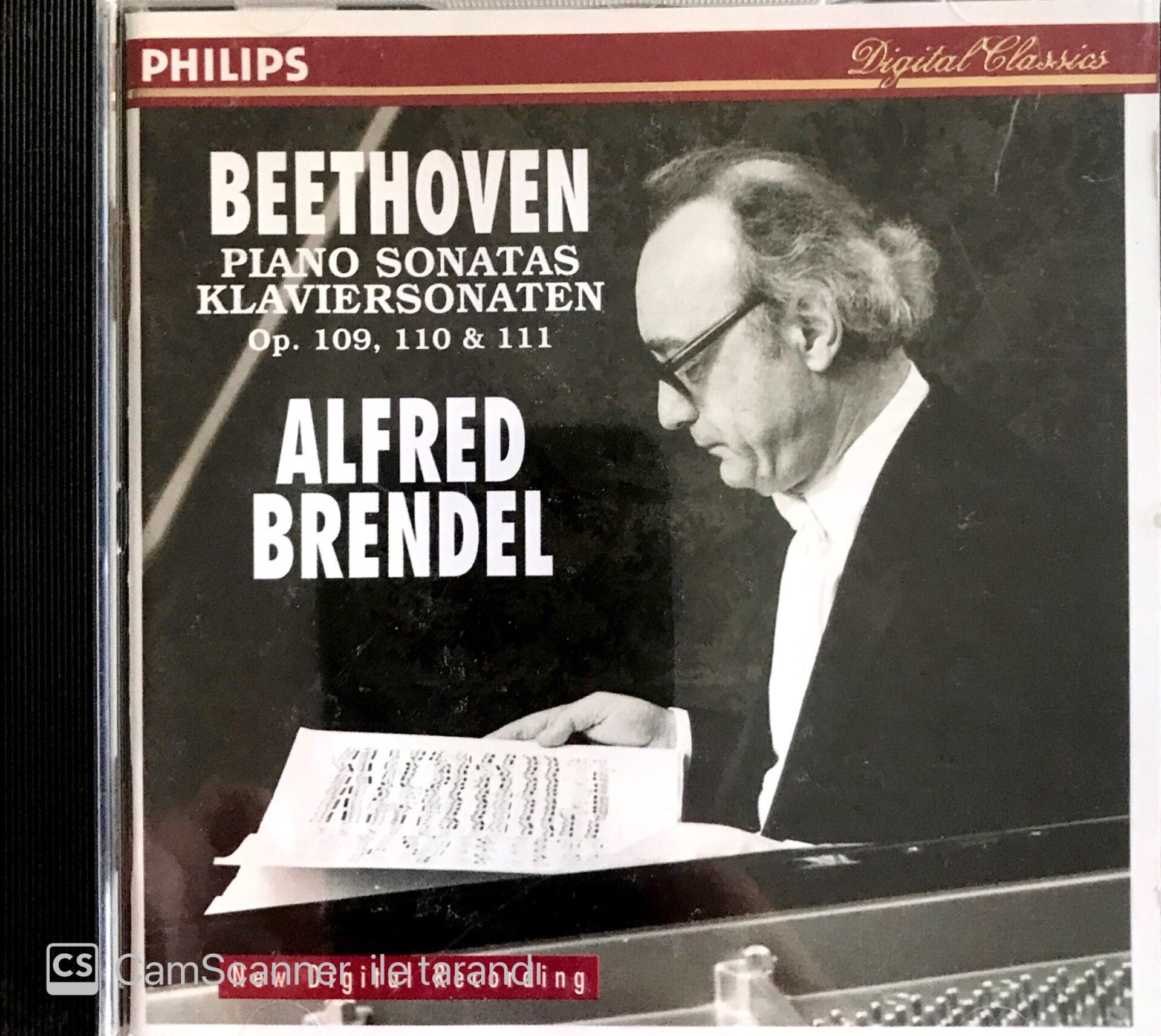 Beethoven / Piano Sonatas OP. 109, 110, 111 / Alfred Brendel CD