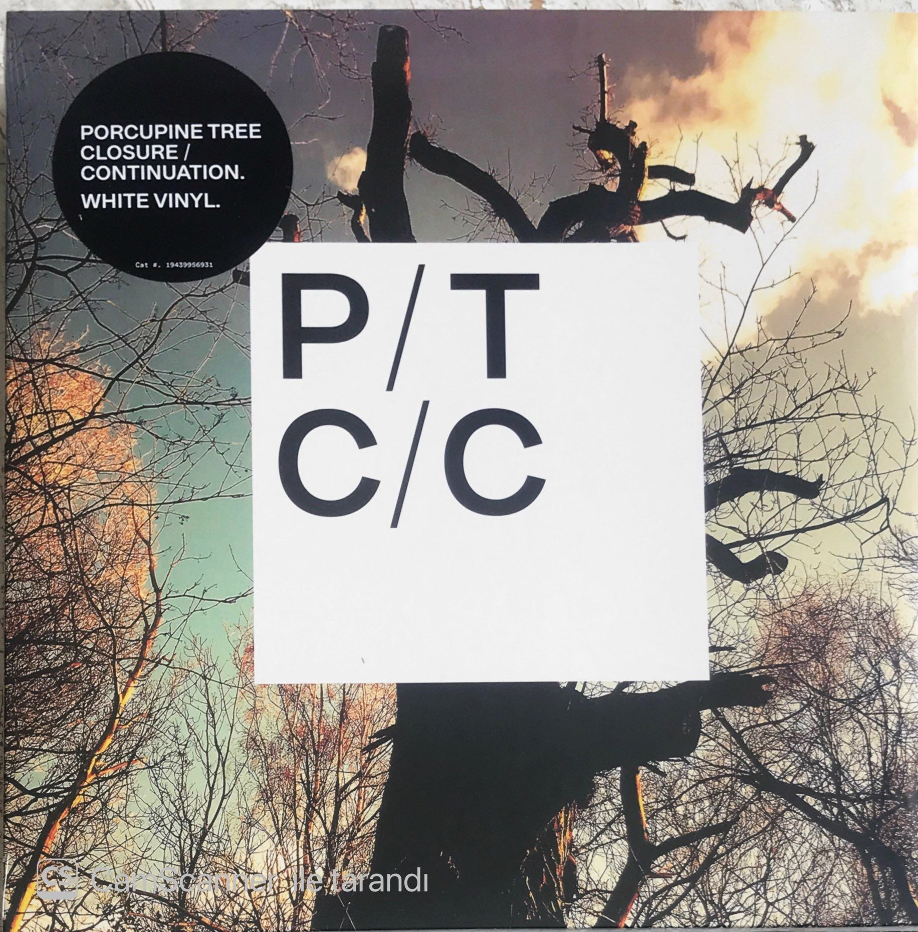 Porcupine Tree Closure / Continuation. White Vinyl LP