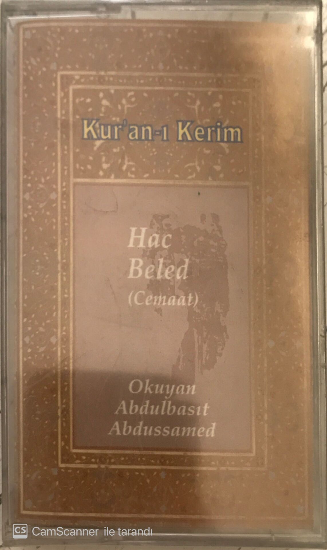 Abdulbasıt Abdüssamed Kur'an-ı Kerim KASET