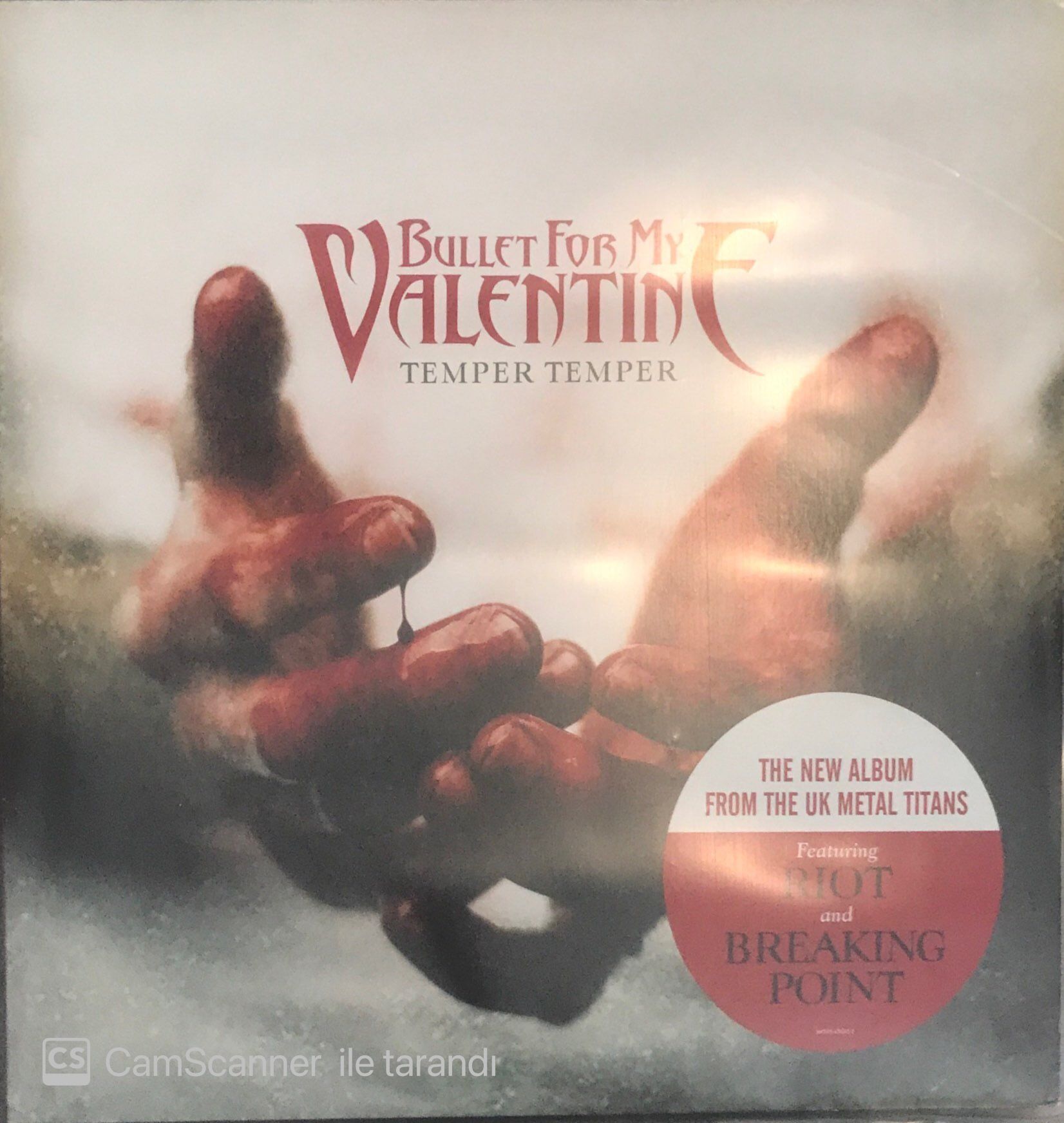 Bullet For My Valtentine Temper Temper LP