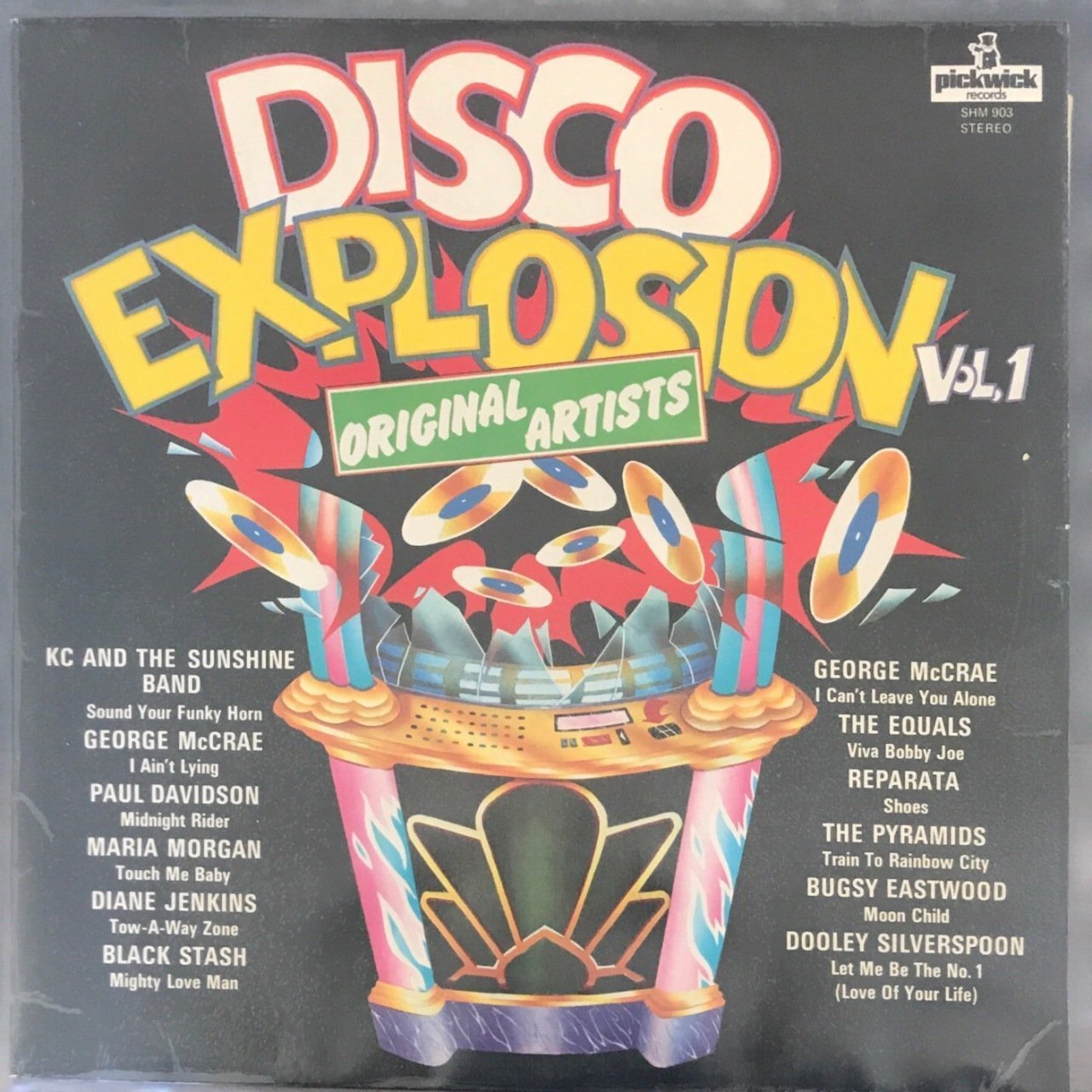 Disco Explosion Vol.1 Original Artists LP