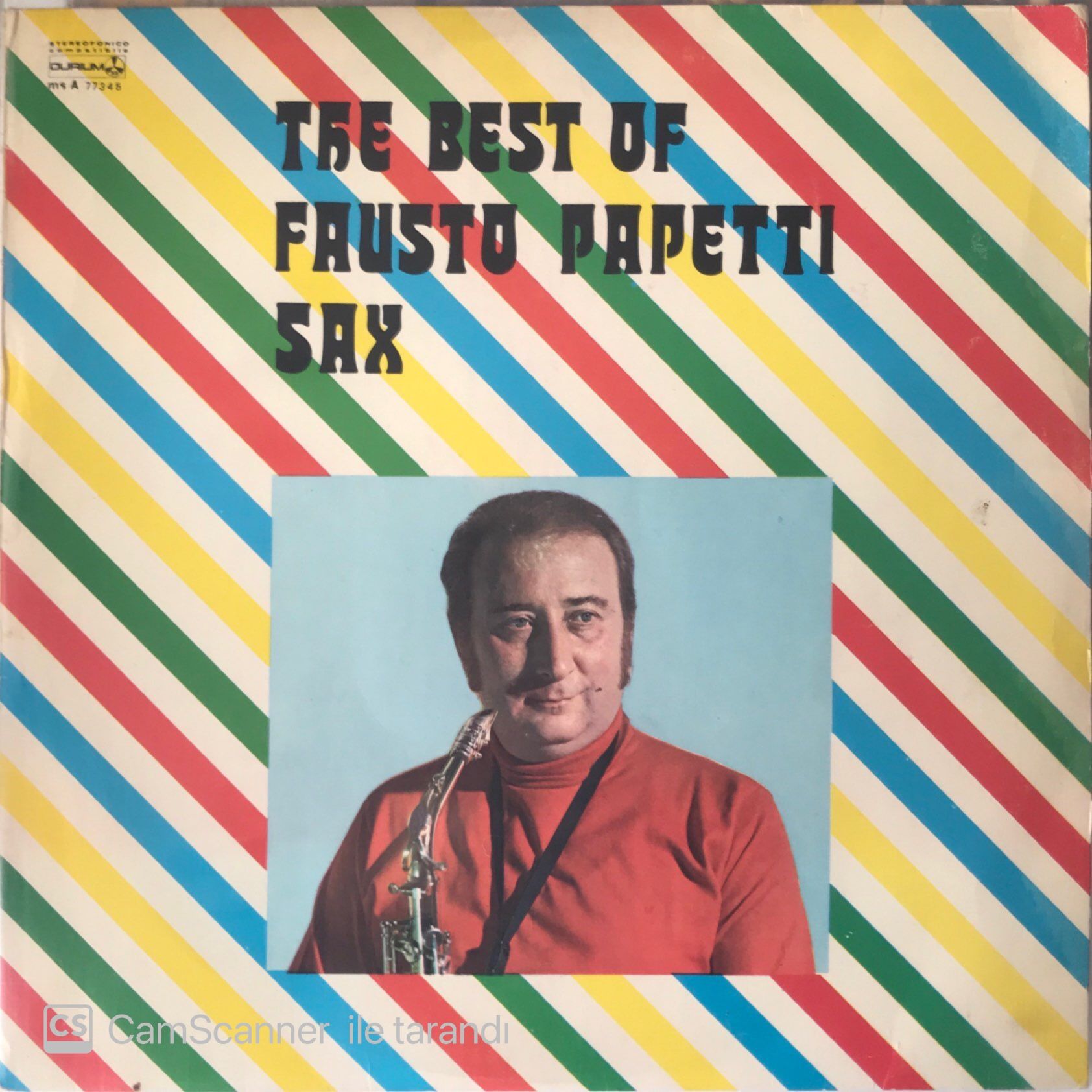 The Best Of Fausto Papetti Sax LP