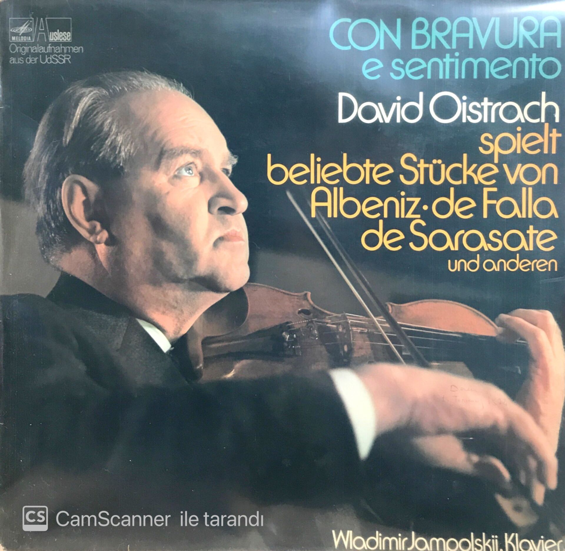 David Oistrach / Recital LP