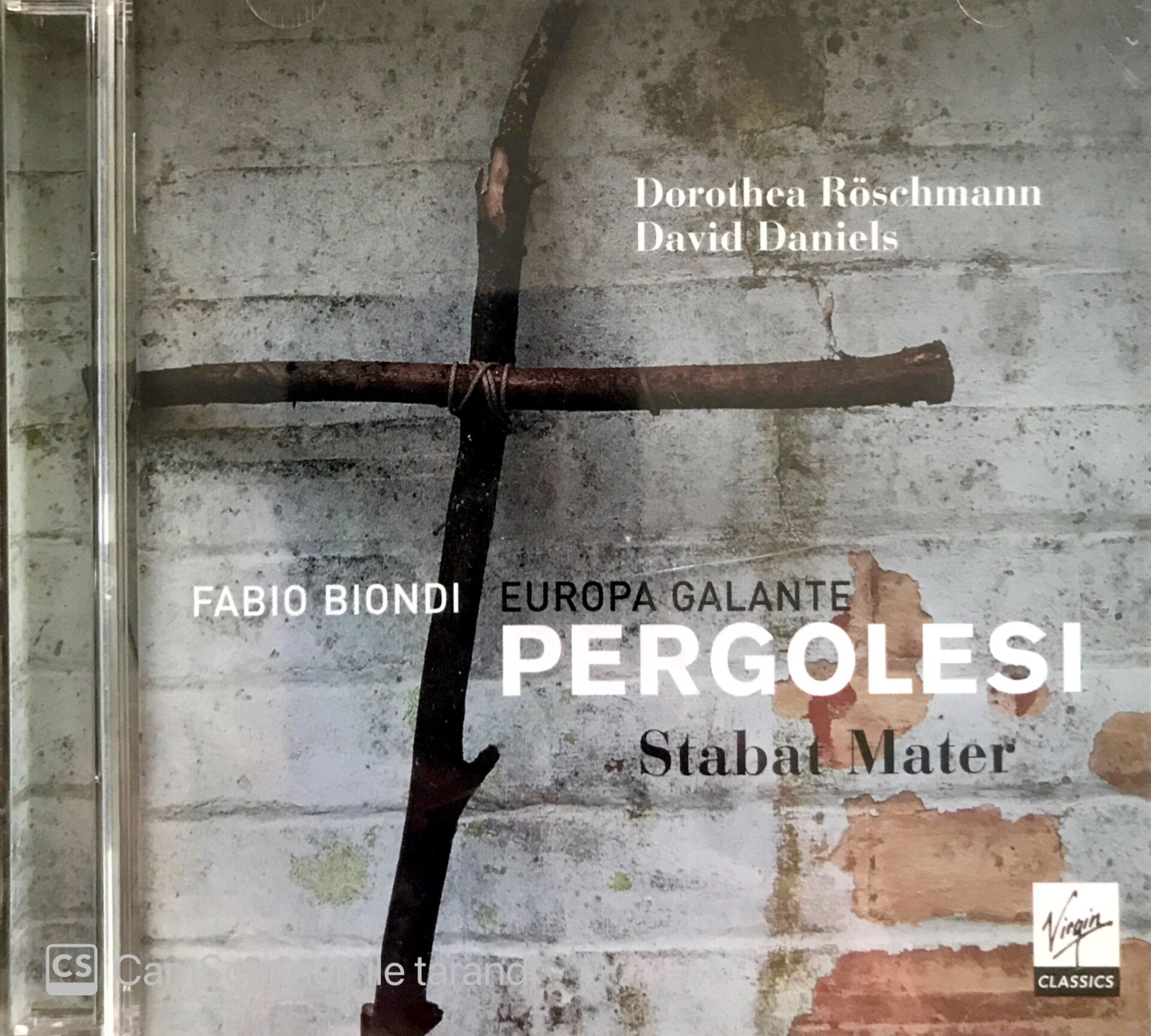 Pergolesi: Stabat Mater - Europa Galante - Fabio Biondi CD