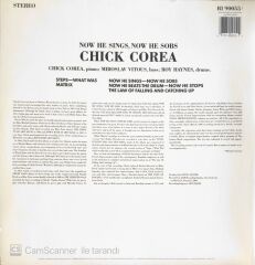 Chick Corea - Now He Sings, Now He Sobs - LP