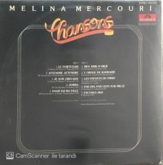 Melina Mercouri Chansons LP