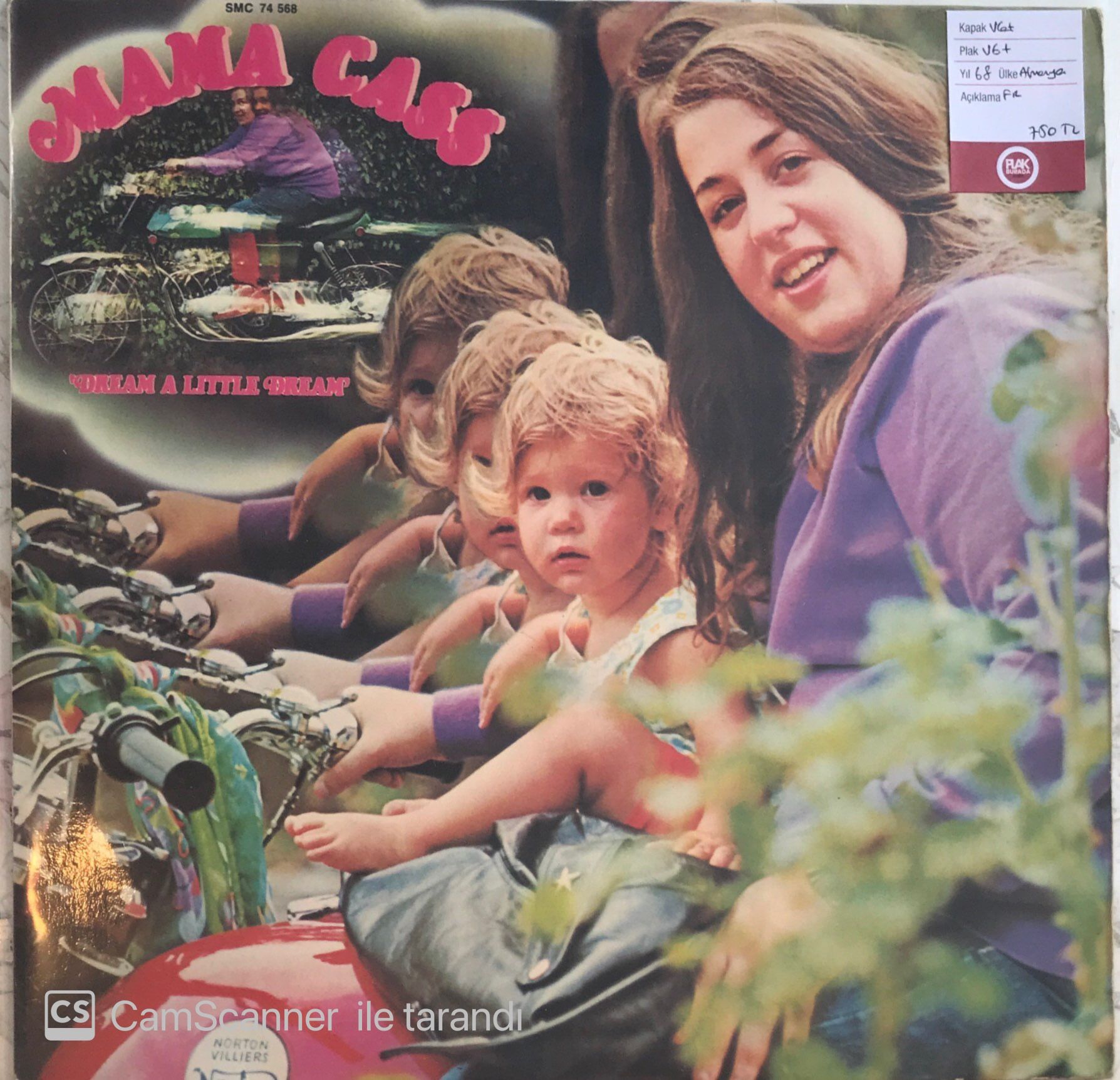 Mama Cass - Dream A Little Dream LP