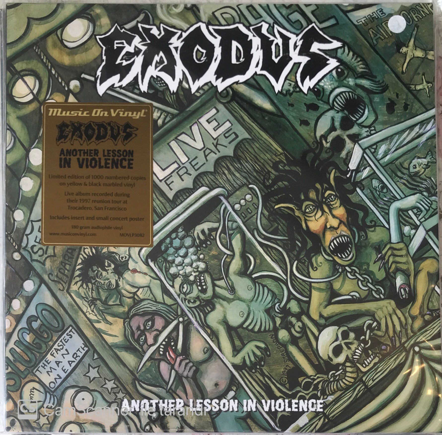 Exodus - Another Lesson In Violence Double LP