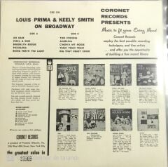 Louis Prima & Keeley Smith on Broadway LP